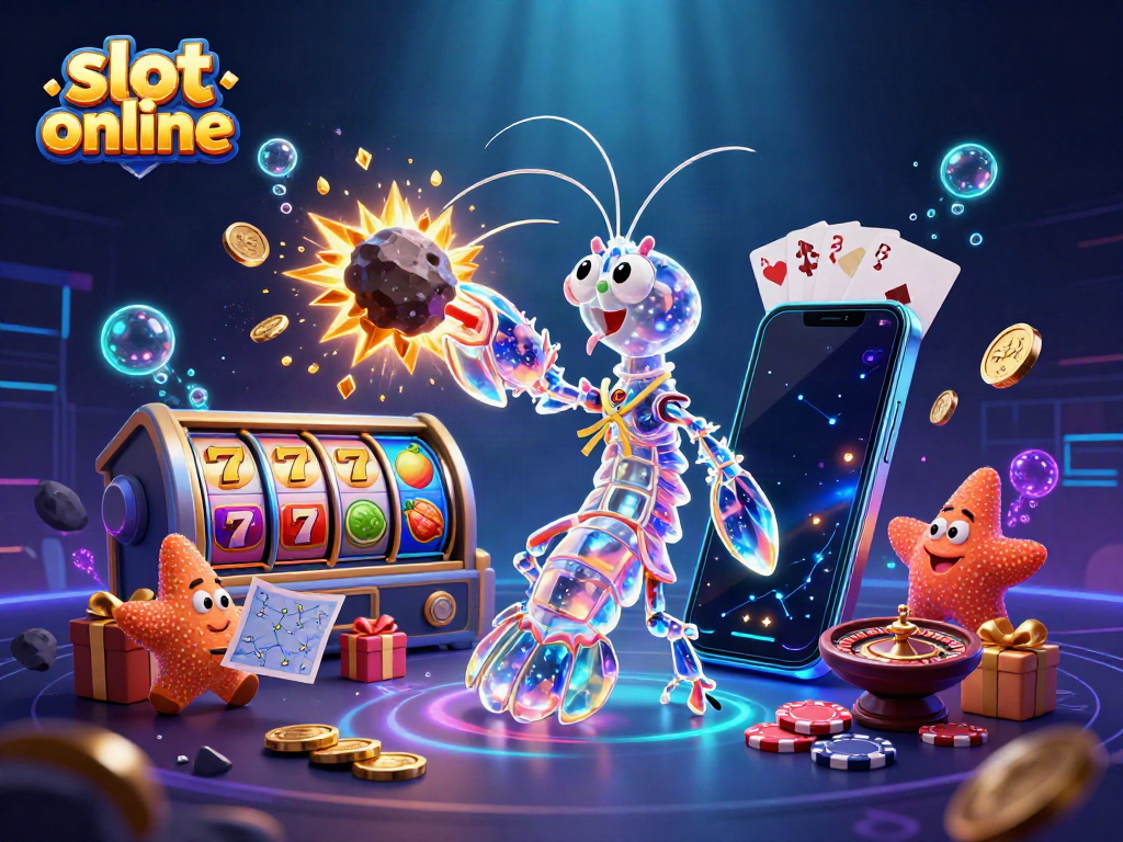 Experience excitement with slot online showcasing vibrant slot reels filled with lucky symbols and dynamic action.